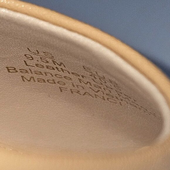 Sam Edelman Franci Pointed Toe Pump Kitten Heel Luxe Tan Leather Size 9.5 NWOT - Picture 13 of 13